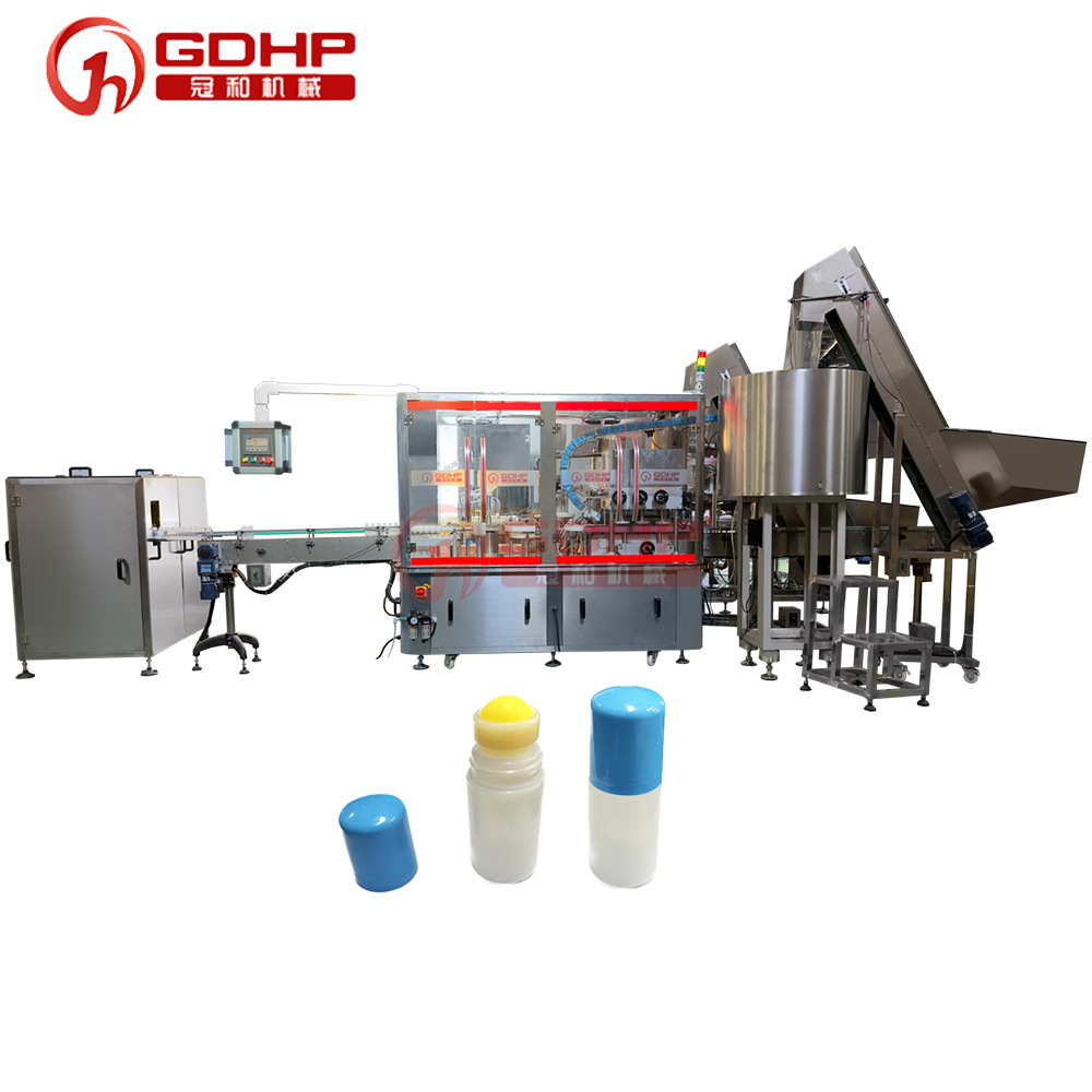 滾珠瓶灌裝壓珠旋蓋生產(chǎn)線(xiàn)